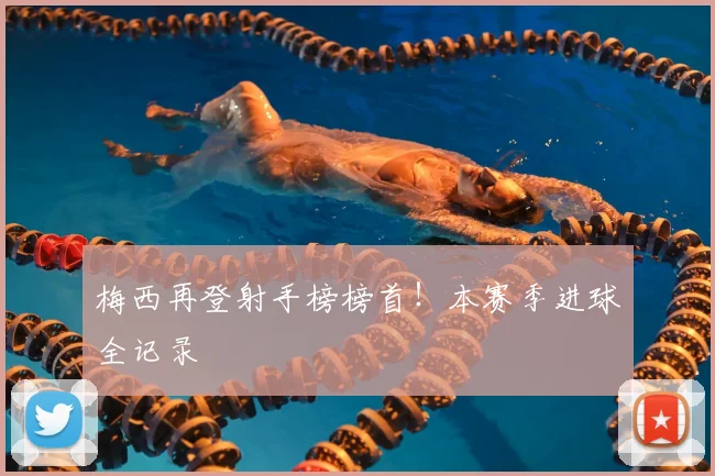 梅西再登射手榜榜首!本赛季进球全记录